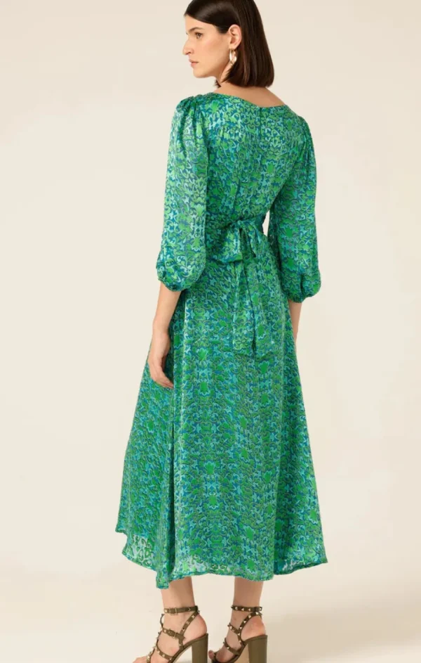 Sacha Drake - Ethereal Eden Midi Dress - Emerald