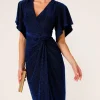 Sacha Drake - The Emporium Dress - Sapphire Lurex