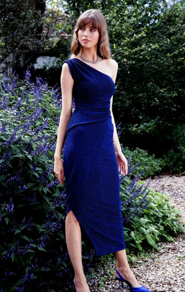 Sacha Drake - Valedictory Dress - Sapphire Lurex
