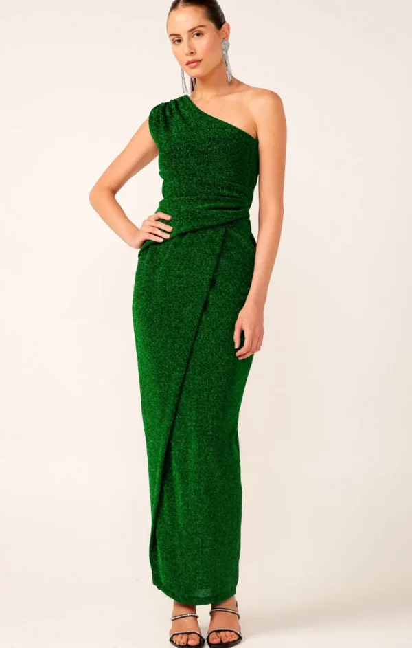 Sacha Drake - Valedictory Dress - Emerald Lurex