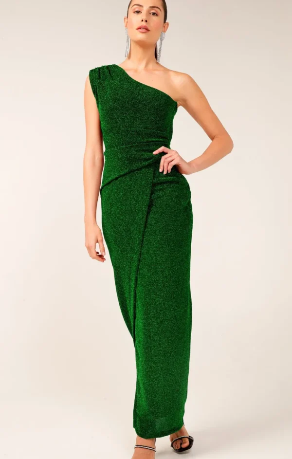 Sacha Drake - Valedictory Dress - Emerald Lurex