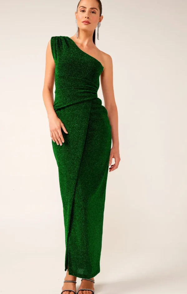 Sacha Drake - Valedictory Dress - Emerald Lurex