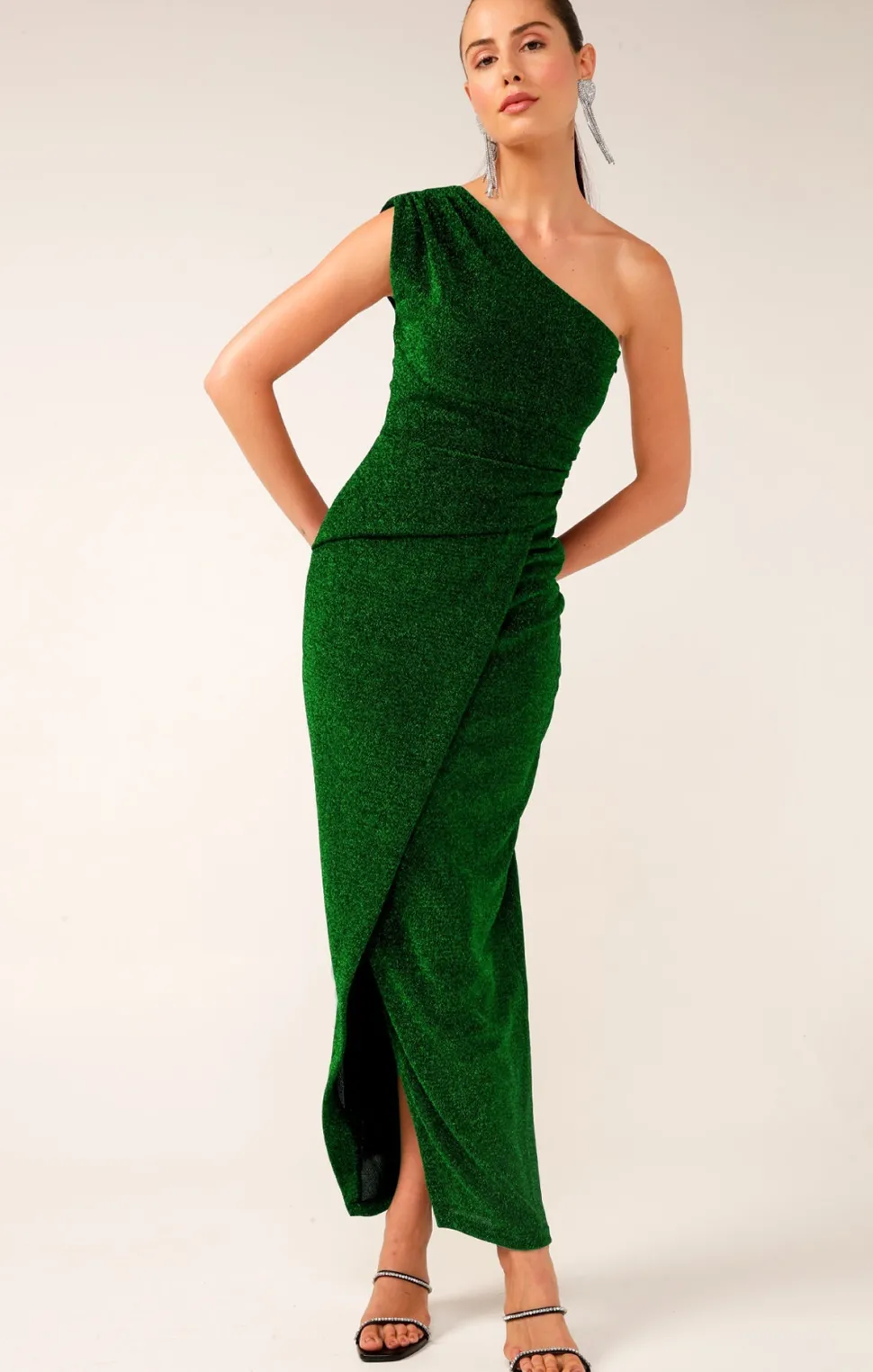 sacha_drake__valedictory__7.webp Sacha Drake - Valedictory Dress - Emerald Lurex