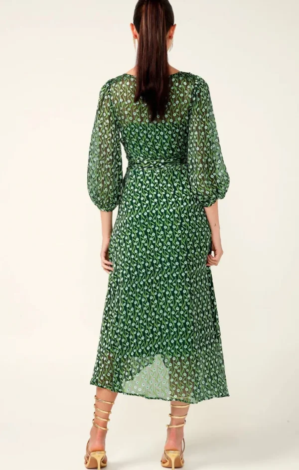 Sacha Drake - Wonderland Midi Dress - Emerald