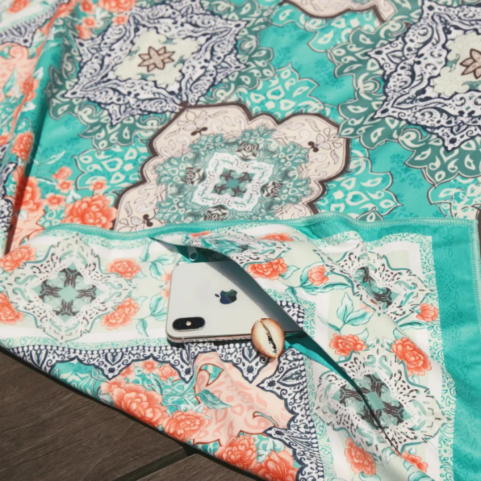 somerside__moroccan_mint__2.webp Somerside - Moroccan Mint Large - Sand Free Towel