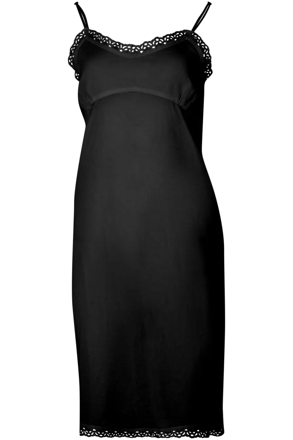 trelise_cooper__boudoir_b_0-1.webp Trelise Cooper - Boudoir Baby Slip - Black Cotton Voile Lace Trim