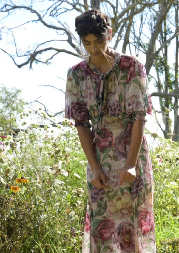 Trelise Cooper - Good Tie For Now Dress - Peony Floral FINAL SALE