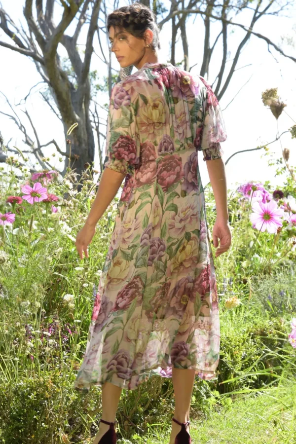 Trelise Cooper - Good Tie For Now Dress - Peony Floral FINAL SALE