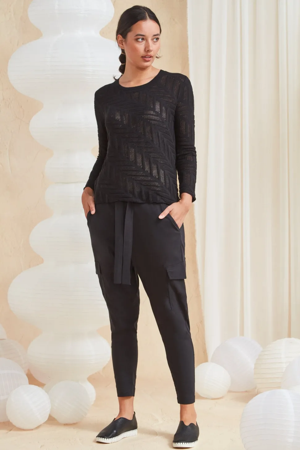 verge__acrobat_black_soft_2.webp Verge - Acrobat Black Soft Cargo Pant 7510LW