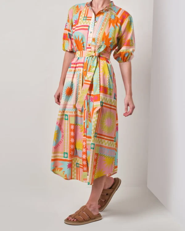 Walnut - Berlin Shirt Dress - Illuminae