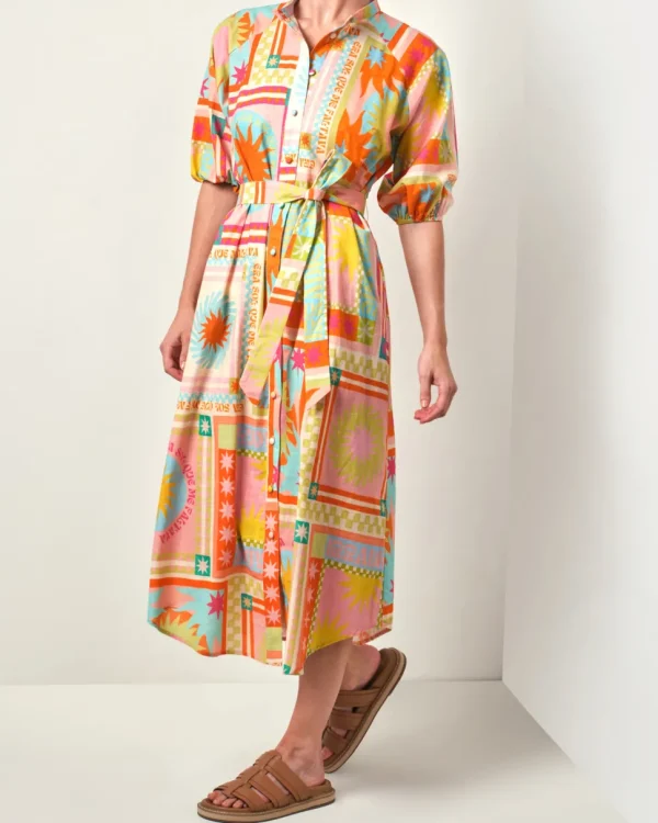 Walnut - Berlin Shirt Dress - Illuminae