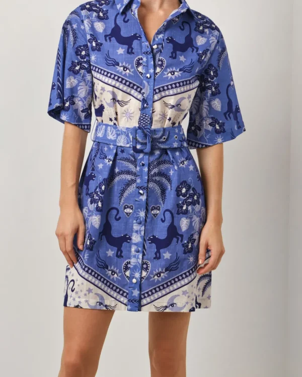 Walnut - Portofino Dress - Panthera