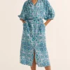 Zoe Kratzmann - Sojourn Dress - Sapphire Tile FINAL SALE